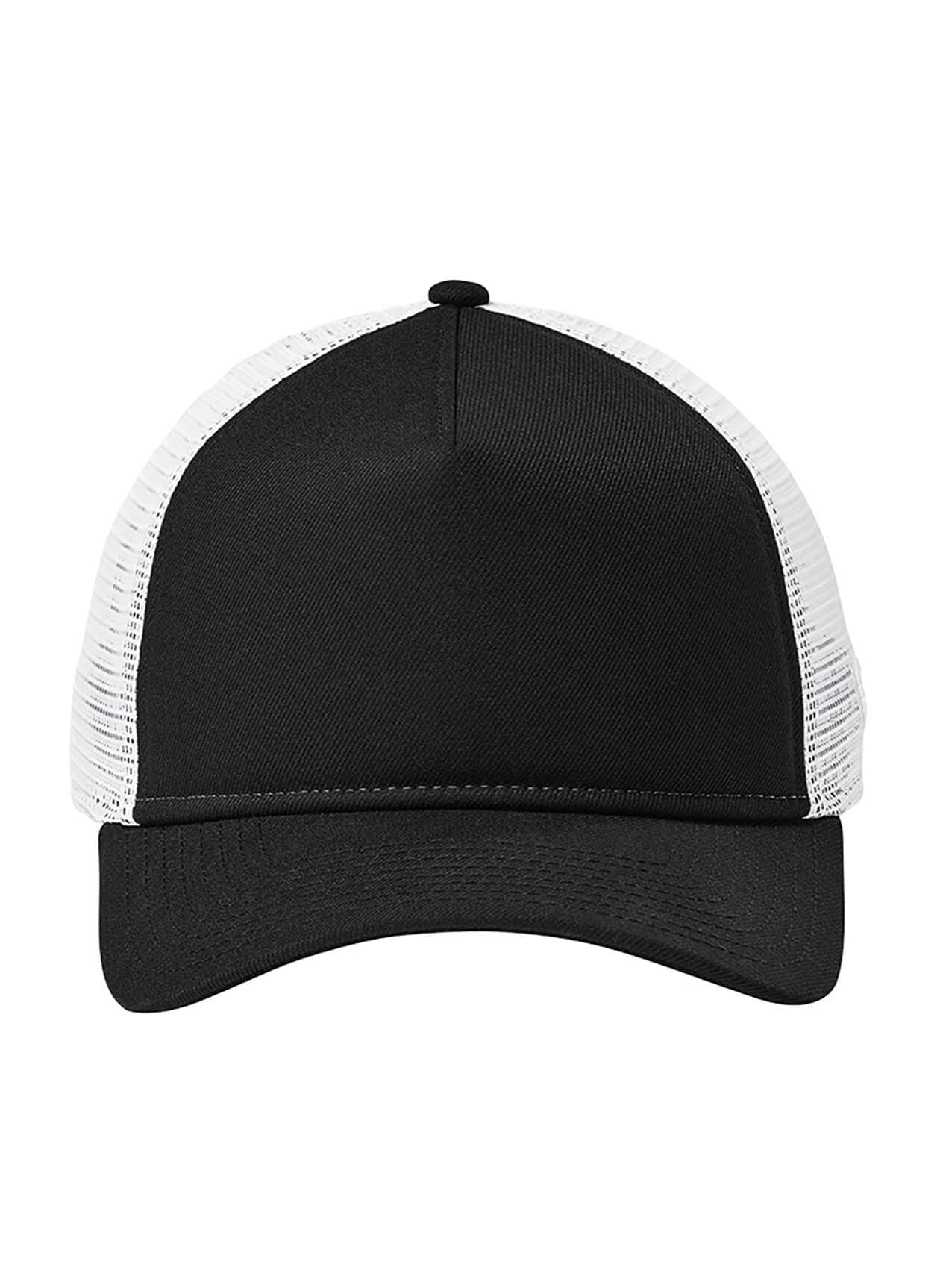 New Era A-Frame Snapback Mesh Back Cap - Flag Black / White MISC