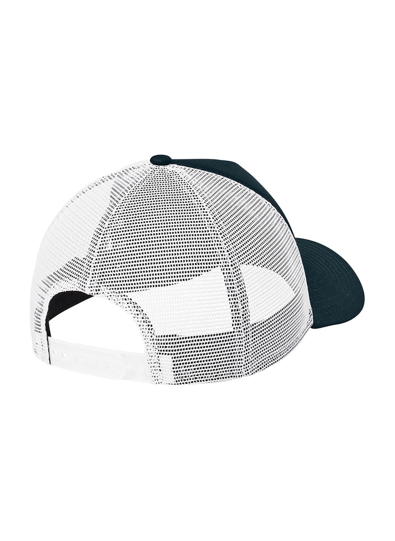 New Era A-Frame Snapback Mesh Back Cap - Flag Black / White MISC