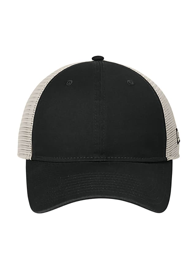 New Era 9TWENTY Unstructured Mesh Snapback Cap - Black MISC