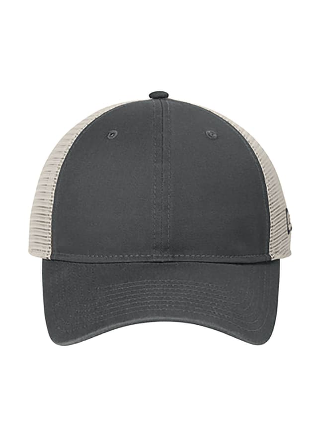 New Era 9TWENTY Unstructured Mesh Snapback Cap - Dark Grey MISC
