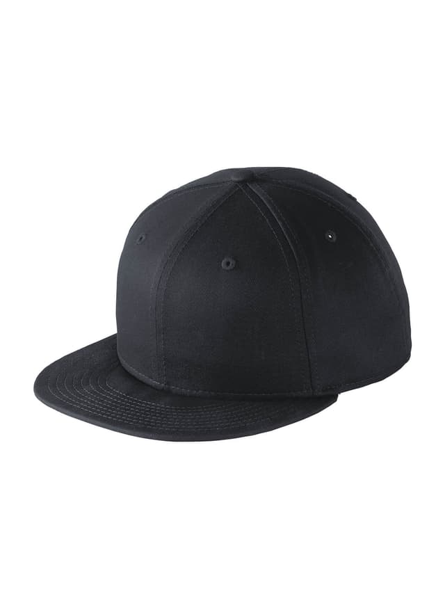 New Era Flat Bill Snapback Hat - Dark Navy (DNV) MISC