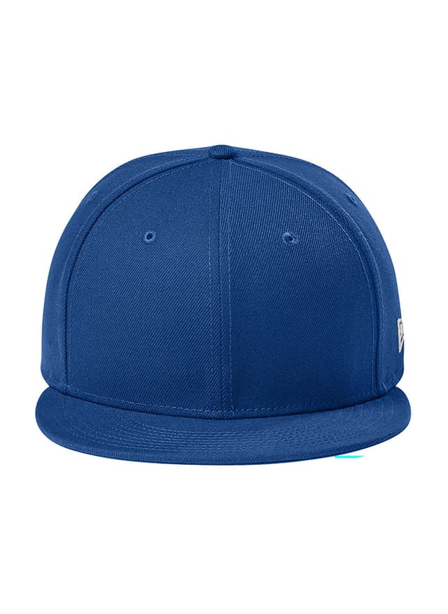 New Era Flat Bill Snapback Hat - Flag Royal MISC