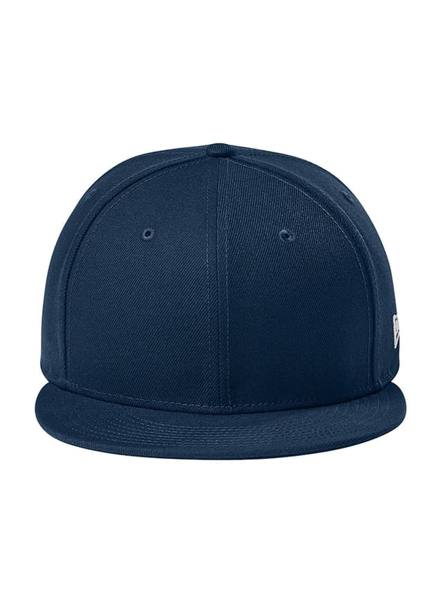 New Era Standard Fit Flat Bill Snapback Cap - Flag Deep Navy (FNVY) MISC