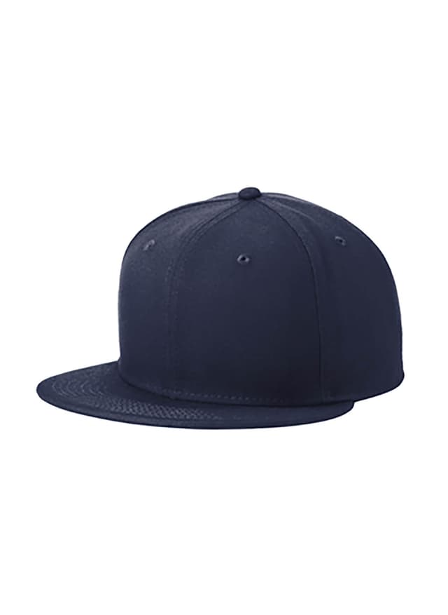 New Era Standard Fit Flat Bill Snapback Cap - Deep Navy (NVY) MISC