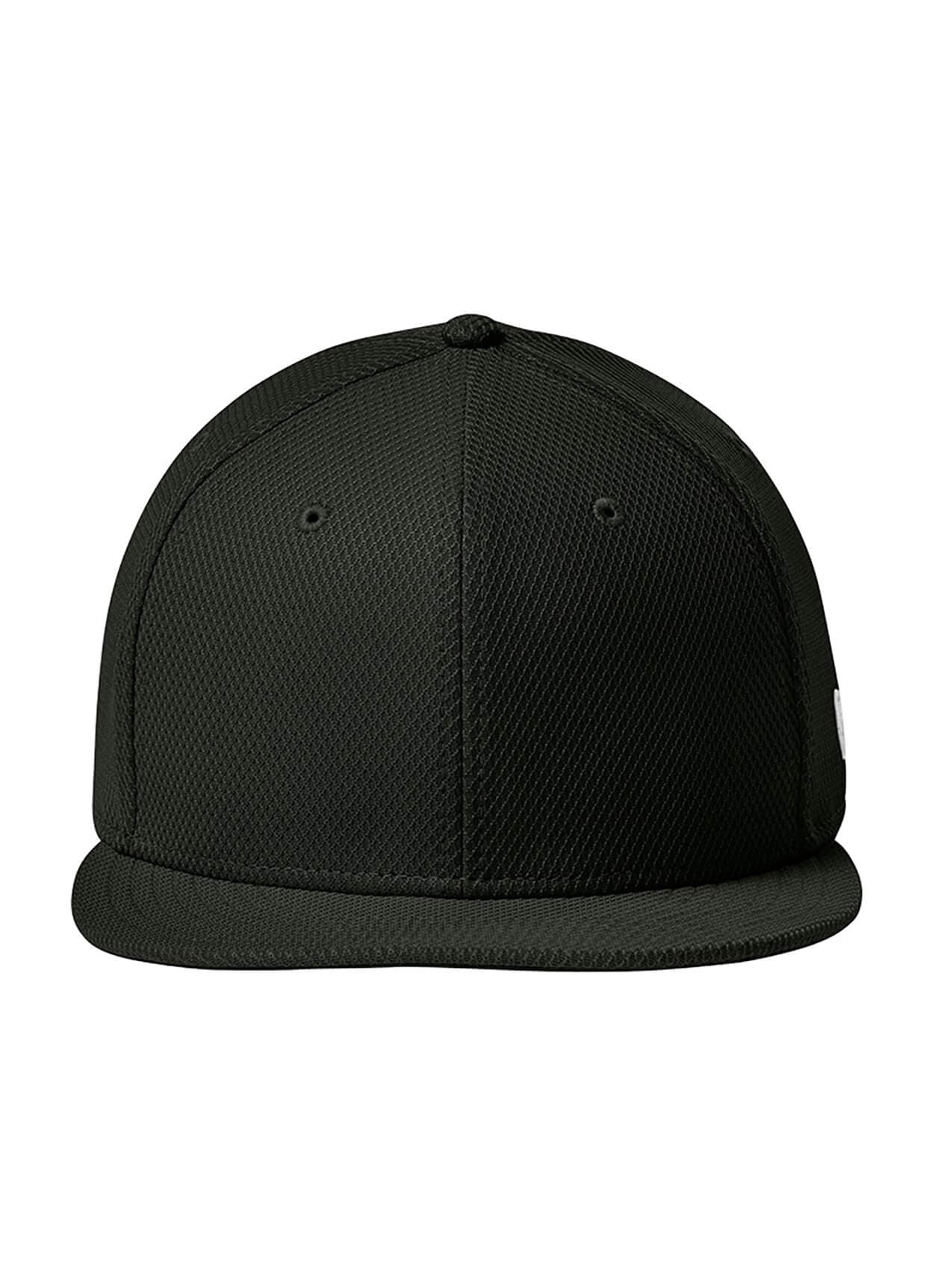 New Era Original Fit Diamond Era Flat Bill Snapback Cap - Flag Black MISC