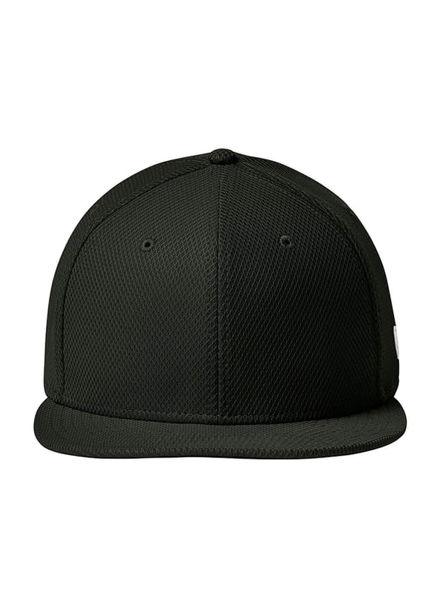 New Era Original Fit Diamond Era Flat Bill Snapback Cap - Flag Black MISC