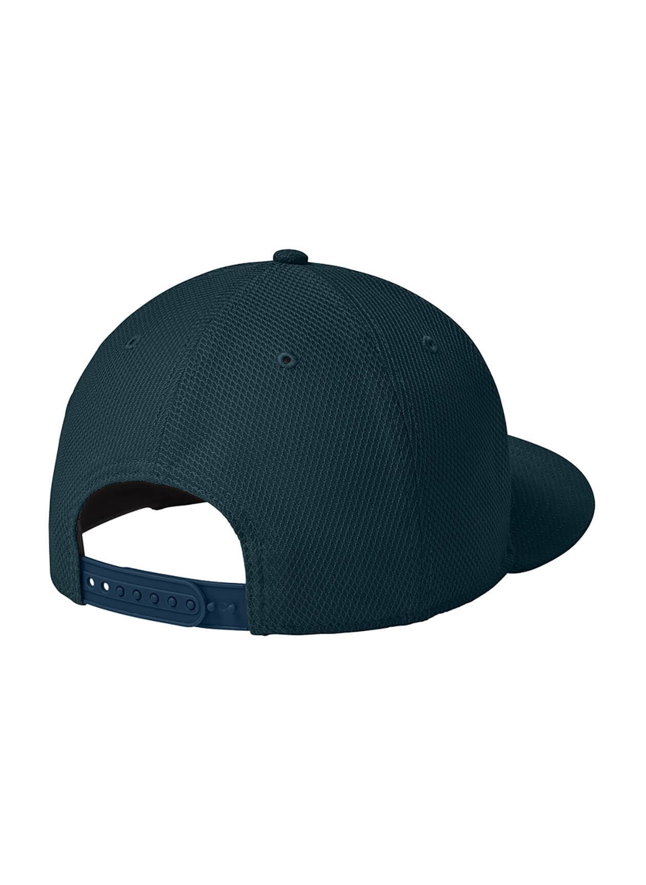 New Era Original Fit Diamond Era Flat Bill Snapback Cap - Flag Deep Navy (FDNV) MISC