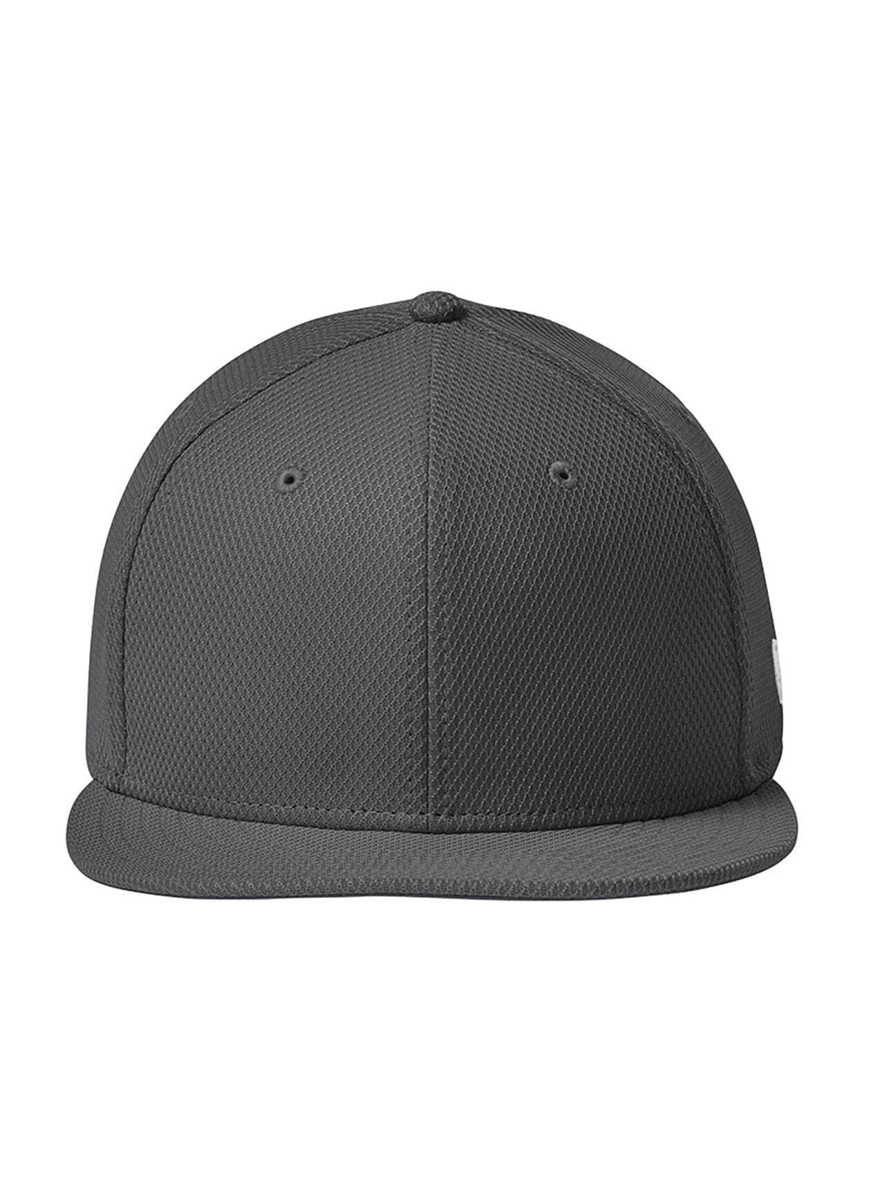 New Era Original Fit Diamond Era Flat Bill Snapback Cap - Flag Graphite MISC