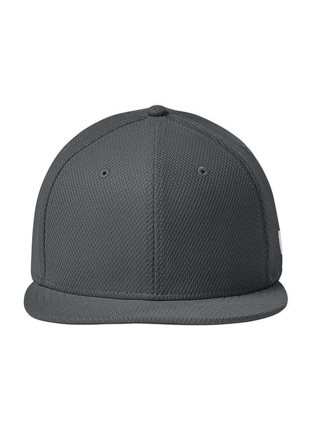 New Era Original Fit Diamond Era Flat Bill Snapback Cap - Flag Graphite MISC