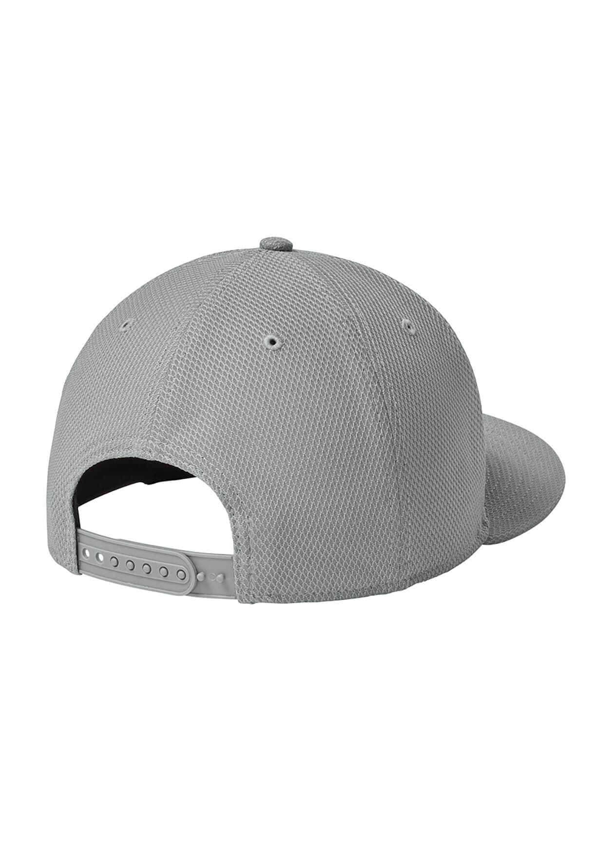 New Era Original Fit Diamond Era Flat Bill Snapback Cap - Flag Grey MISC