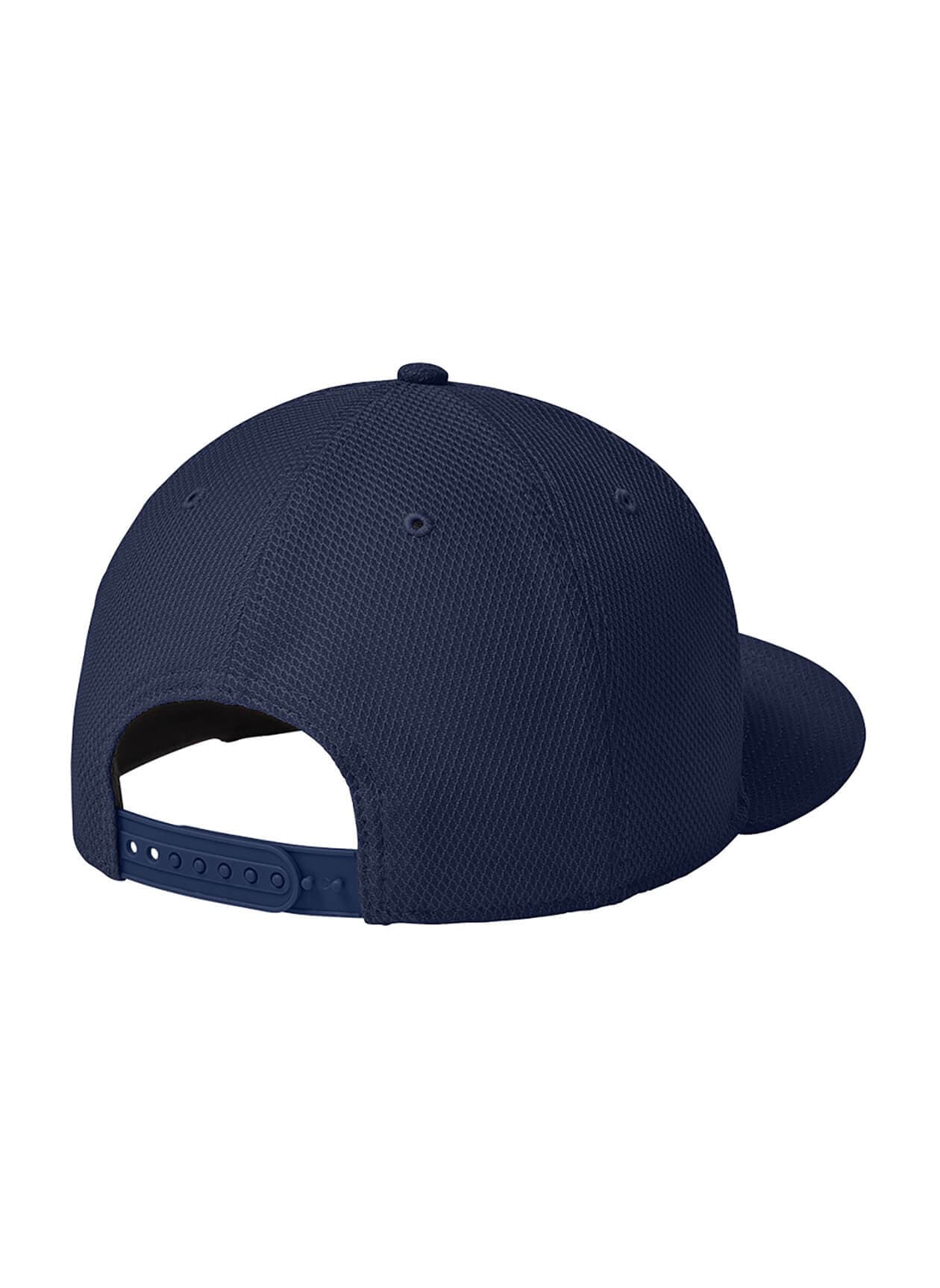 New Era Original Fit Diamond Era Flat Bill Snapback Cap - Flag True Navy MISC