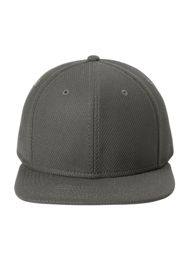 New Era Original Fit Diamond Era Flat Bill Snapback Cap - Graphite (GRP) MISC