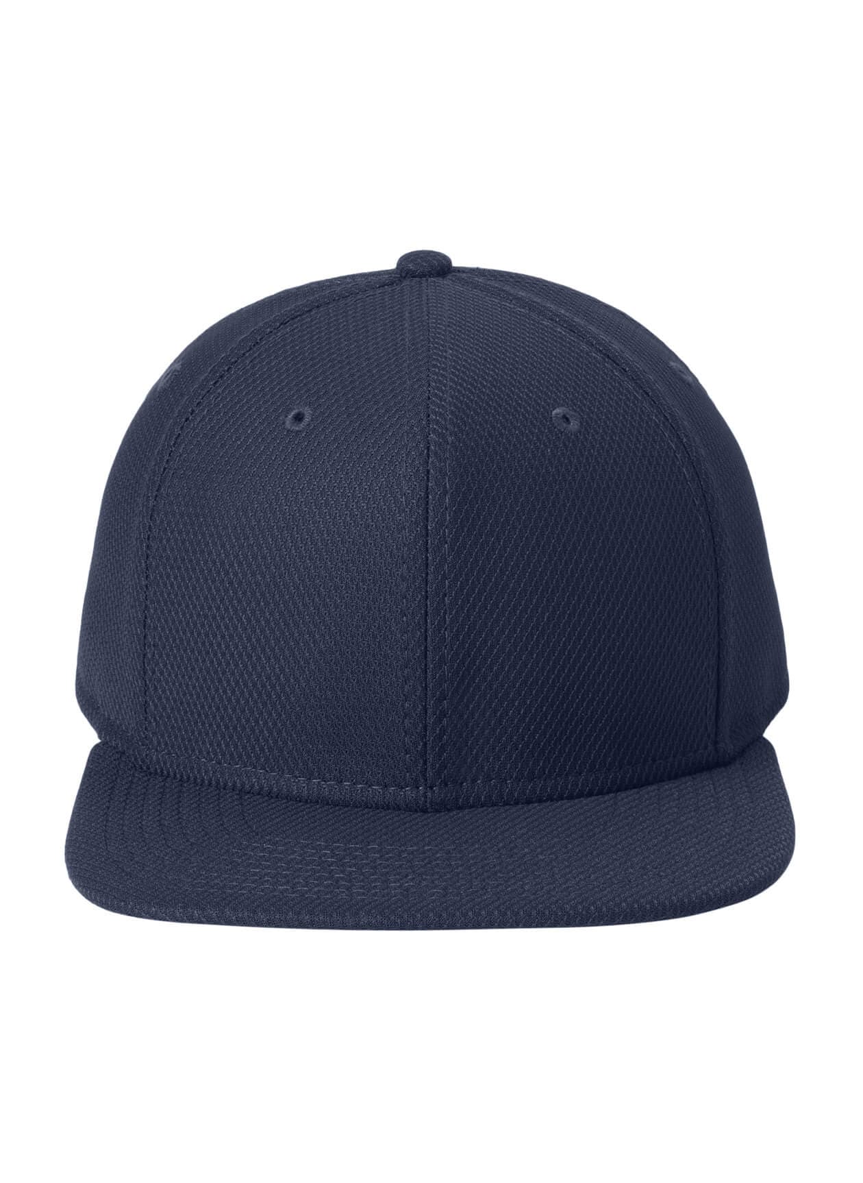 New Era Original Fit Diamond Era Flat Bill Snapback Cap - True Navy (NVY) MISC