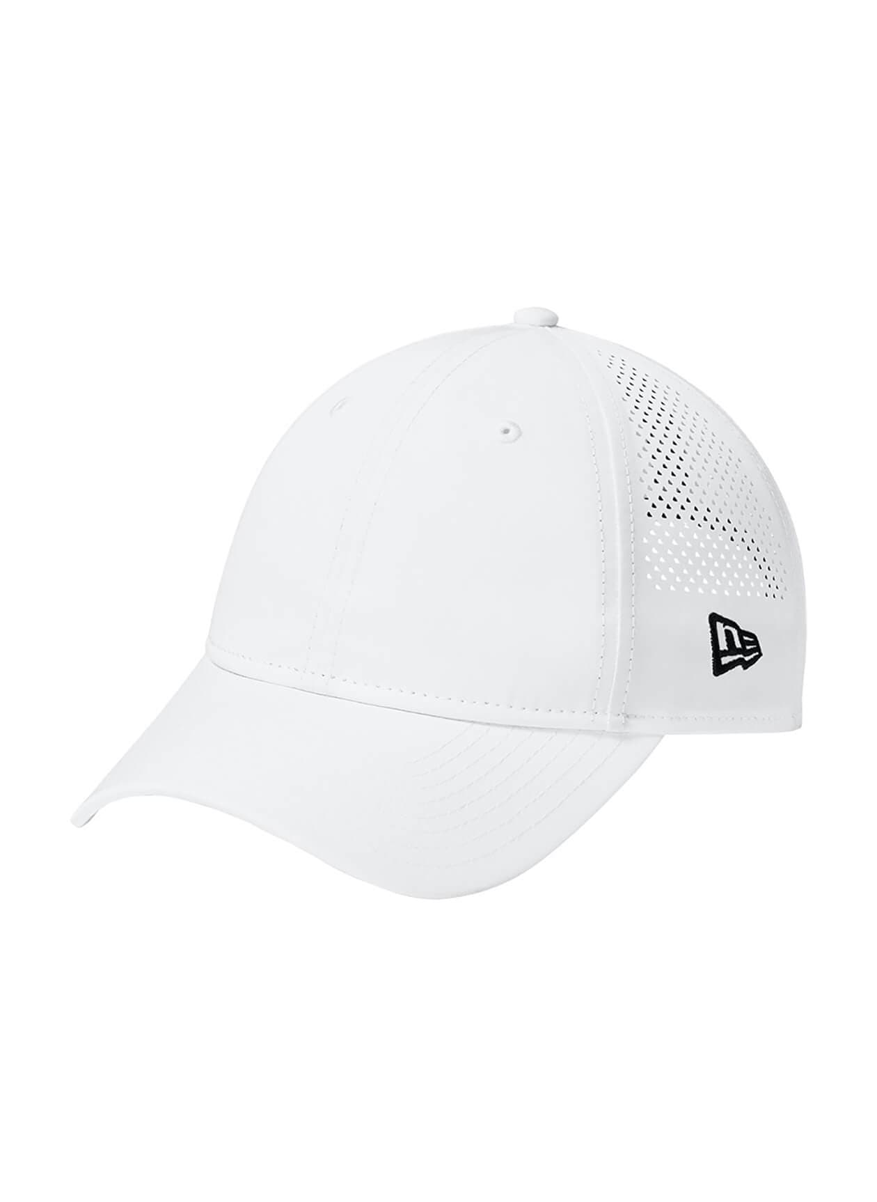 New Era Perforated Performance Cap - Flag White MISC