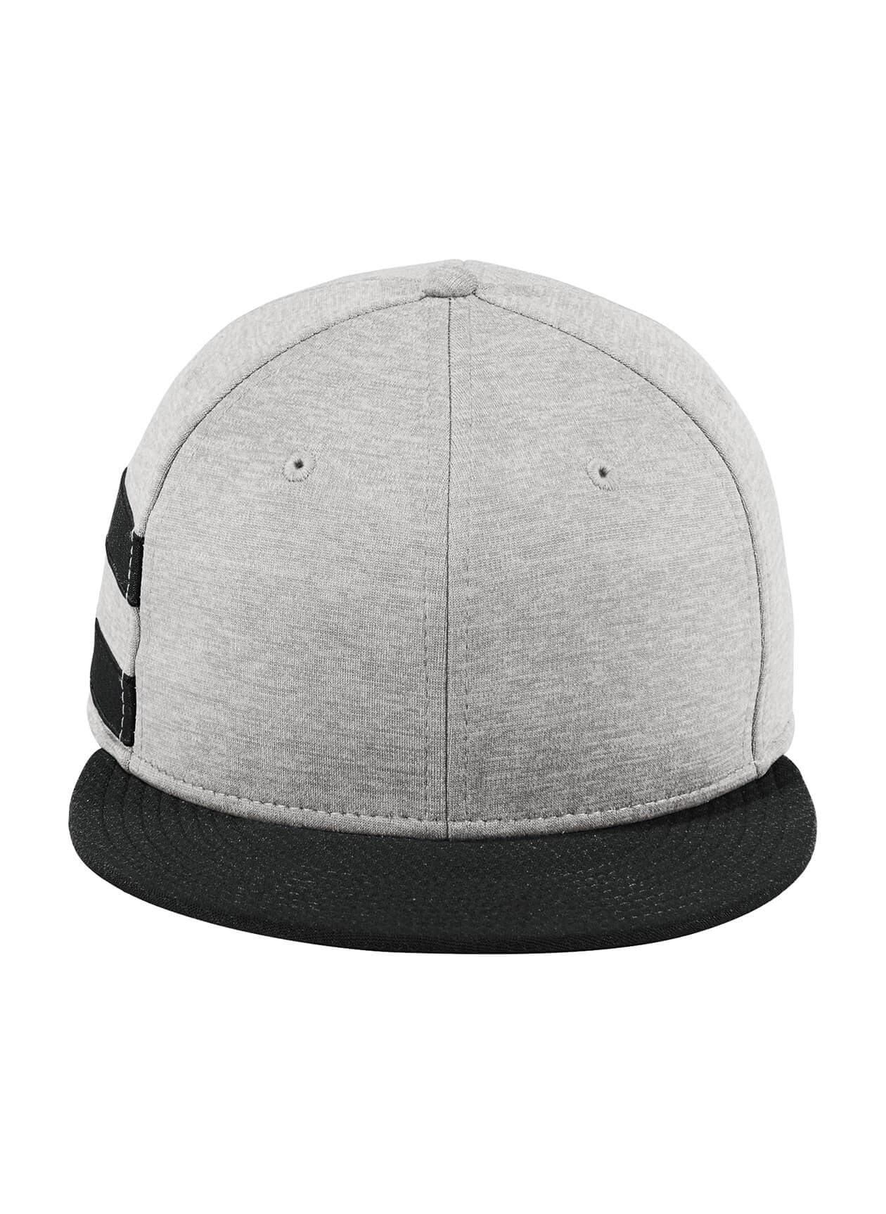 New Era Shadow Heather Striped Flat Bill Snapback Cap - Shadow Heather / Black MISC