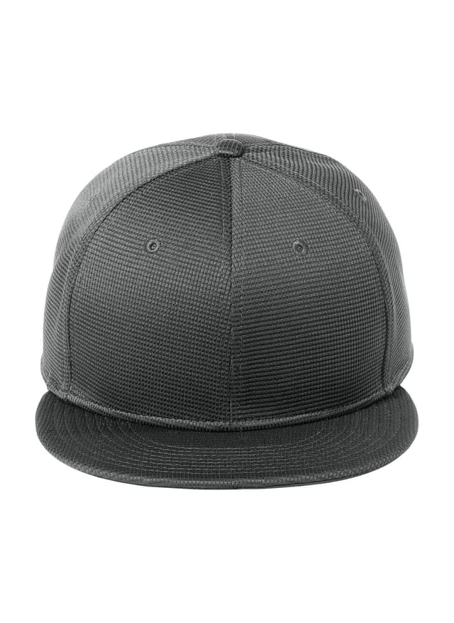 New Era Pivot Flat Bill Snapback Cap - Charcoal (CHR) MISC