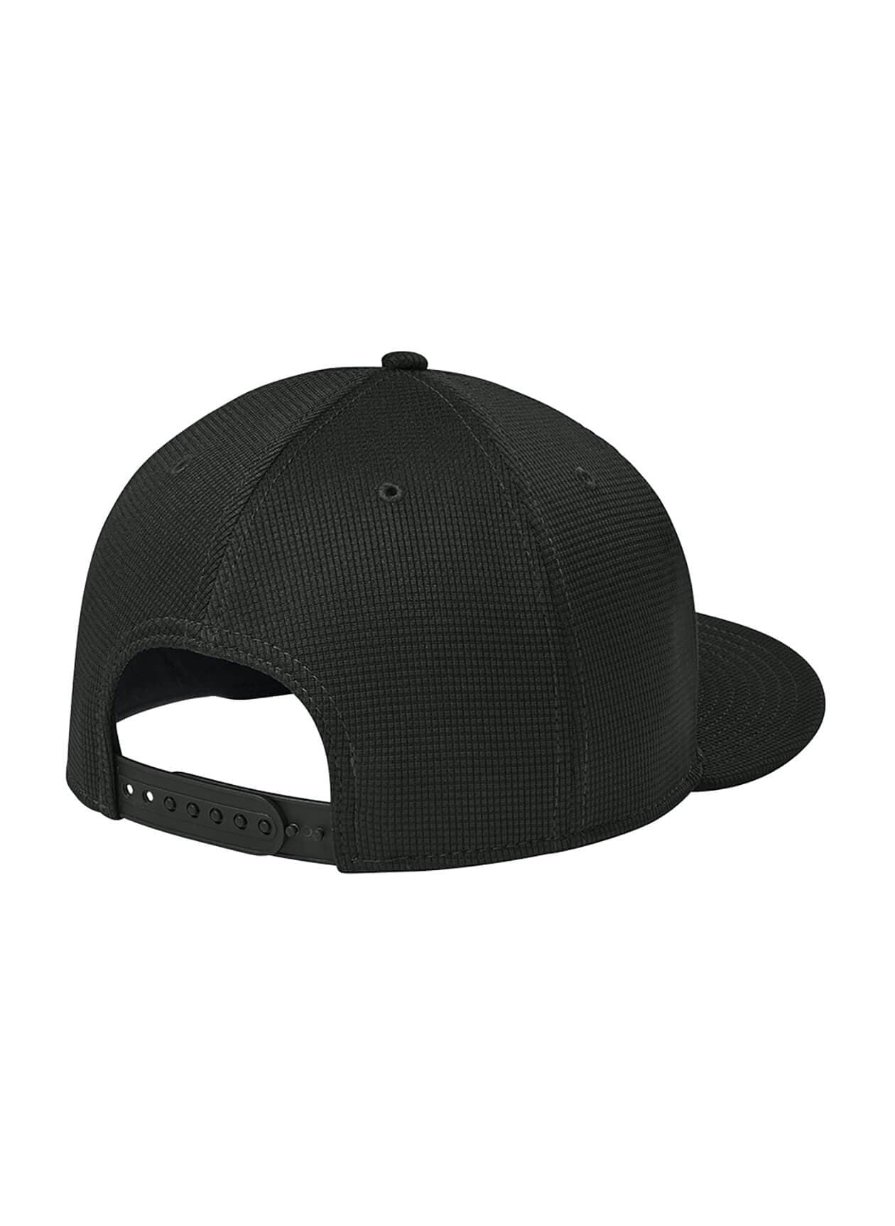 New Era Pivot Flat Bill Snapback Cap - Flag Black MISC