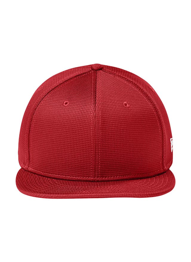 New Era Pivot Flat Bill Snapback Cap - Flag Scarlet MISC
