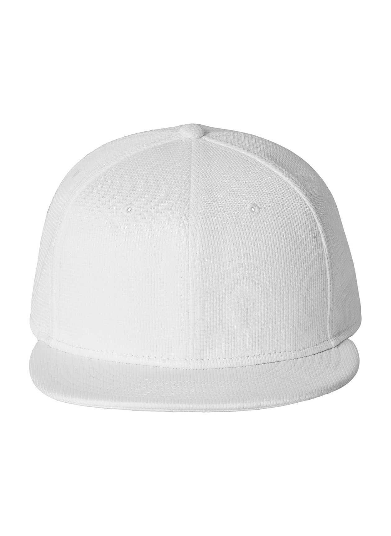 New Era Pivot Flat Bill Snapback Cap - White (WHT) MISC