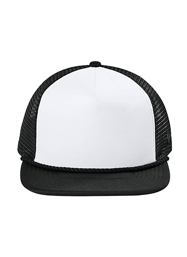 New Era Foam Rope Trucker Cap - White MISC