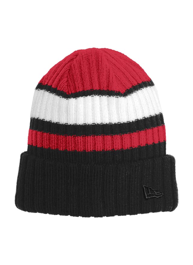 New Era Ribbed Tailgate Beanie - Red MISC