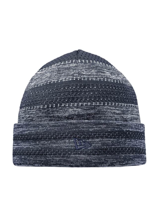 New Era On-Field Knit Beanie - Blue,Light Grey MISC