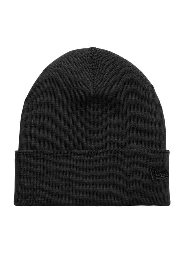 New Era Recycled Cuff Beanie - Black MISC