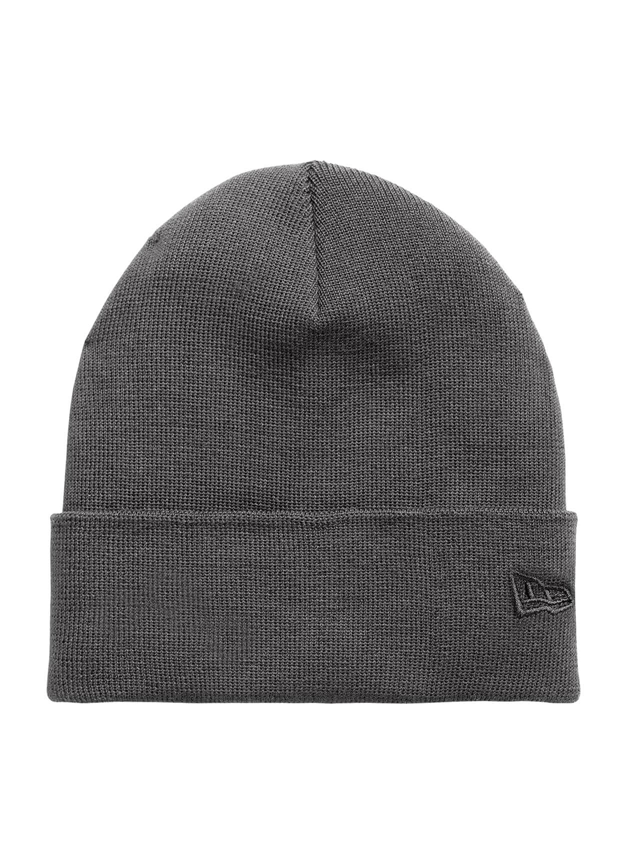 New Era Recycled Cuff Beanie - Dark Grey MISC