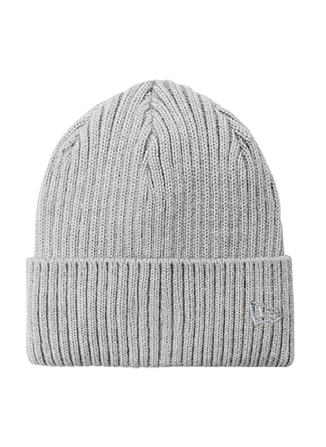 New Era Core Classic Cuff Beanie - Light Grey MISC