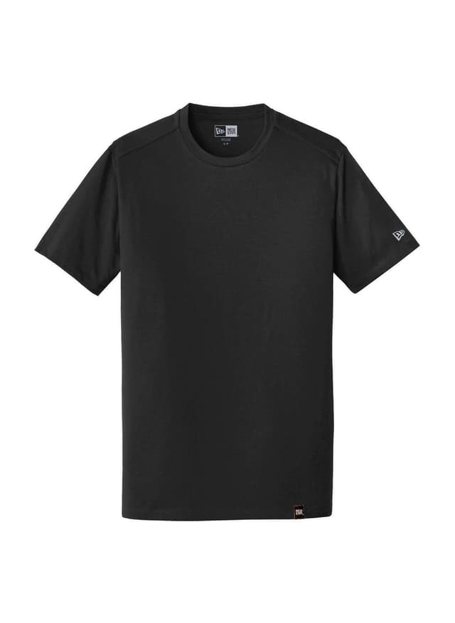 New Era Men's Heritage Blend Crew T-Shirt - Black (BLK) 3XL