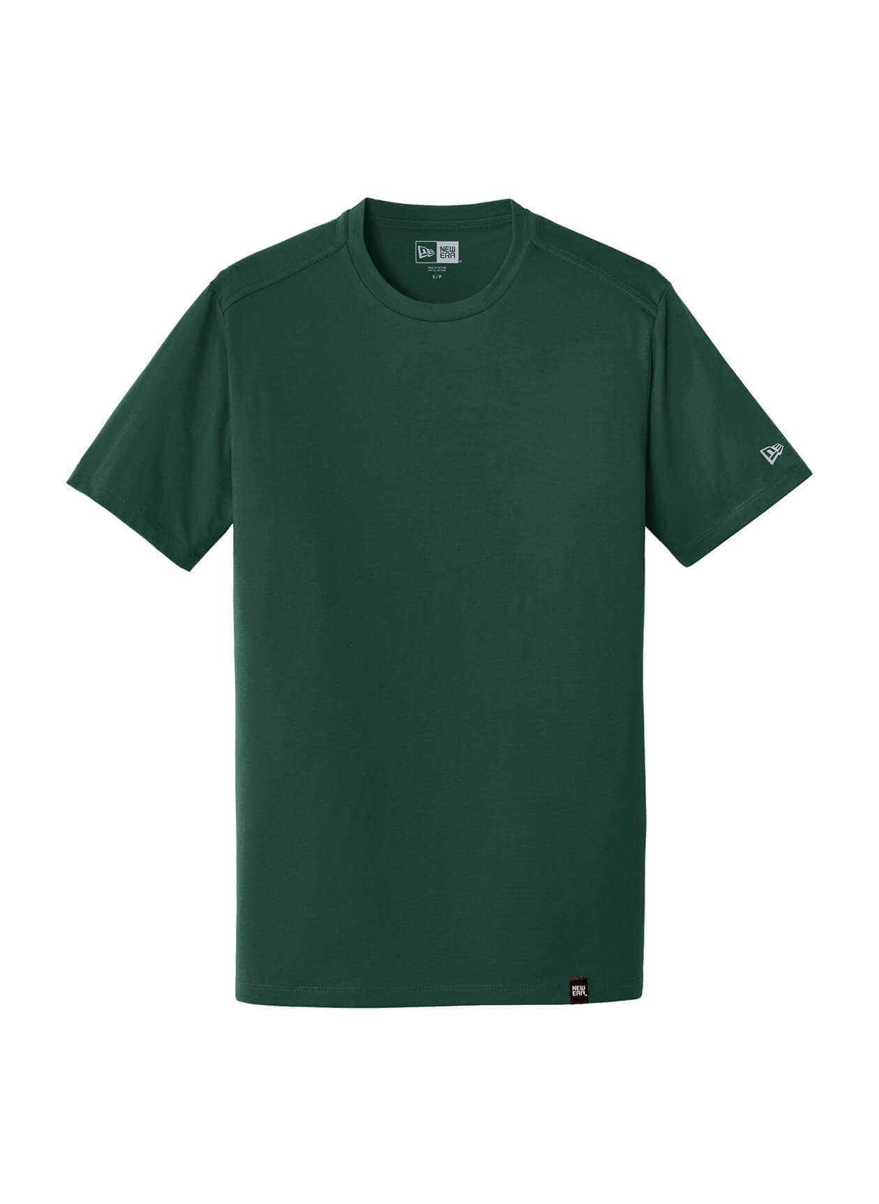New Era Men's Heritage Blend Crew T-Shirt - Green 3XL