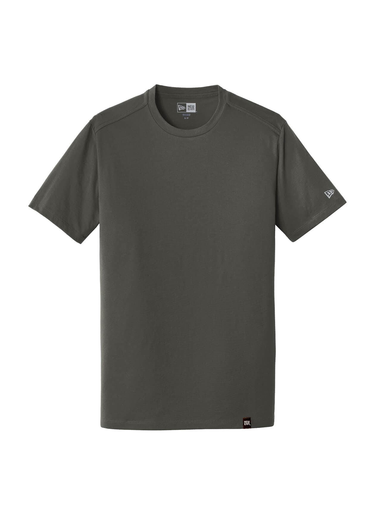 New Era Men's Heritage Blend Crew T-Shirt - Dark Grey 3XL