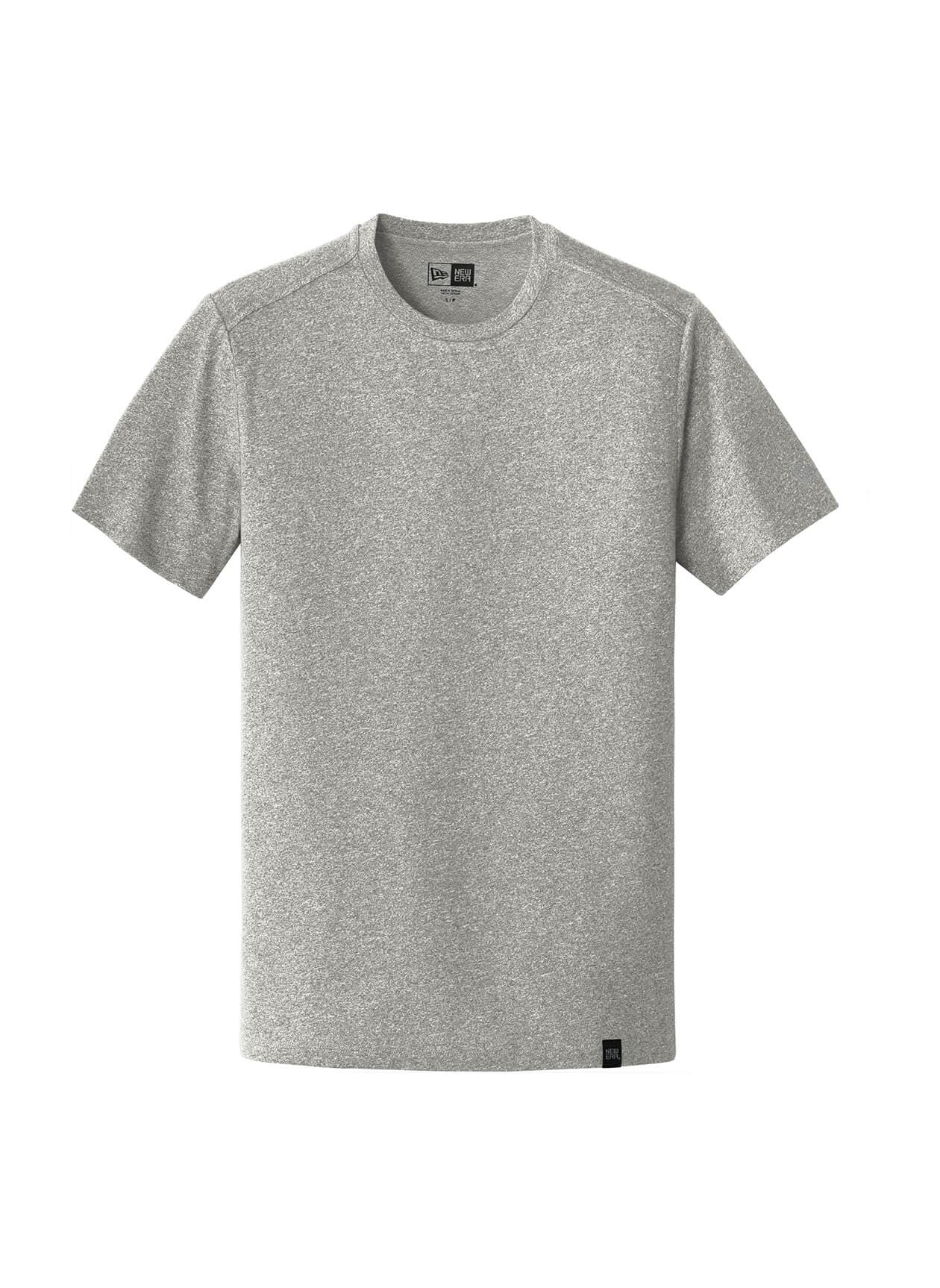 New Era Men's Heritage Blend Crew T-Shirt - Light Graphite Twist (LGR) 3XL