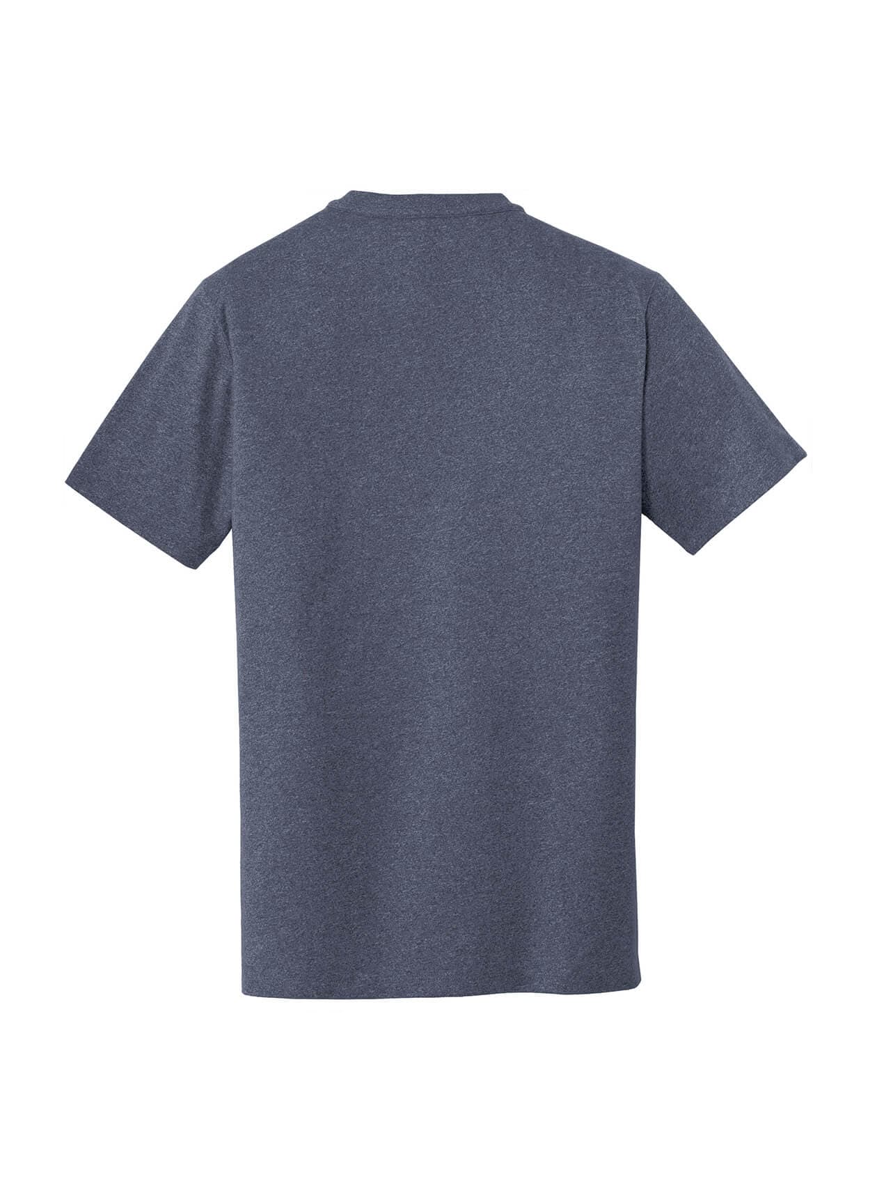 New Era Men's Heritage Blend Crew T-Shirt - True Navy Heather (NHT) 3XL