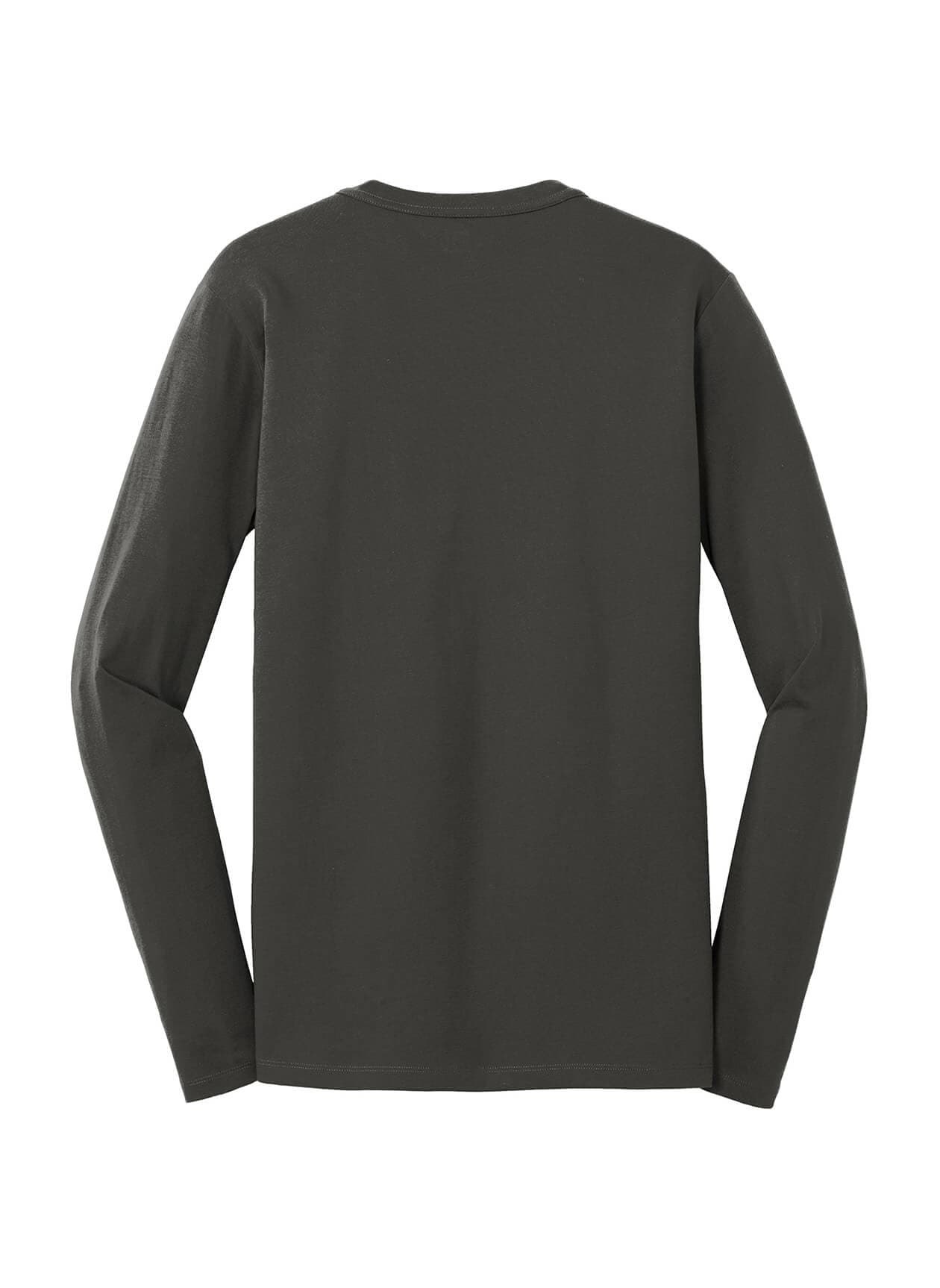 New Era Men's Heritage Blend Crew Long-Sleeve T-Shirt - Dark Grey 3XL