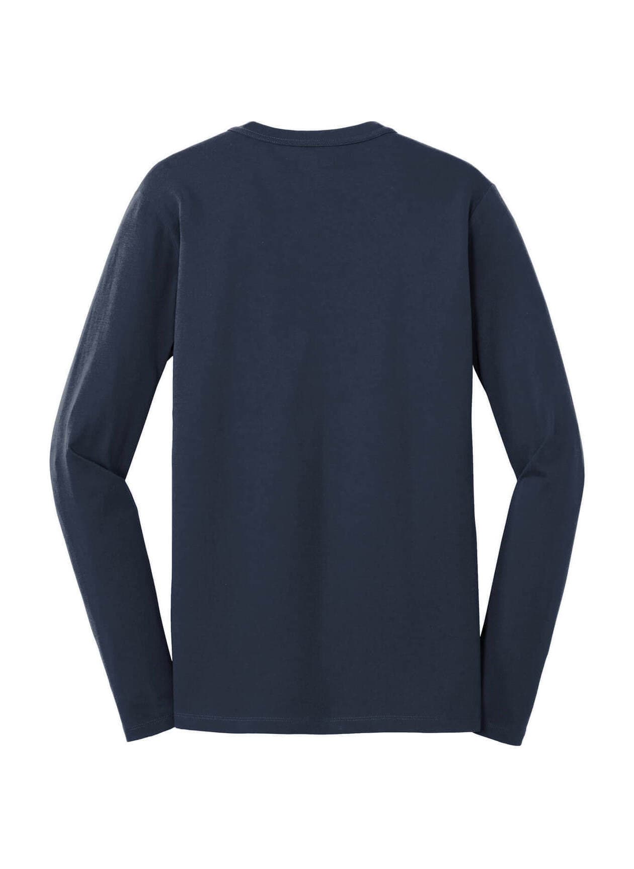 New Era Men's Heritage Blend Crew Long-Sleeve T-Shirt - True Navy (NVY) 3XL