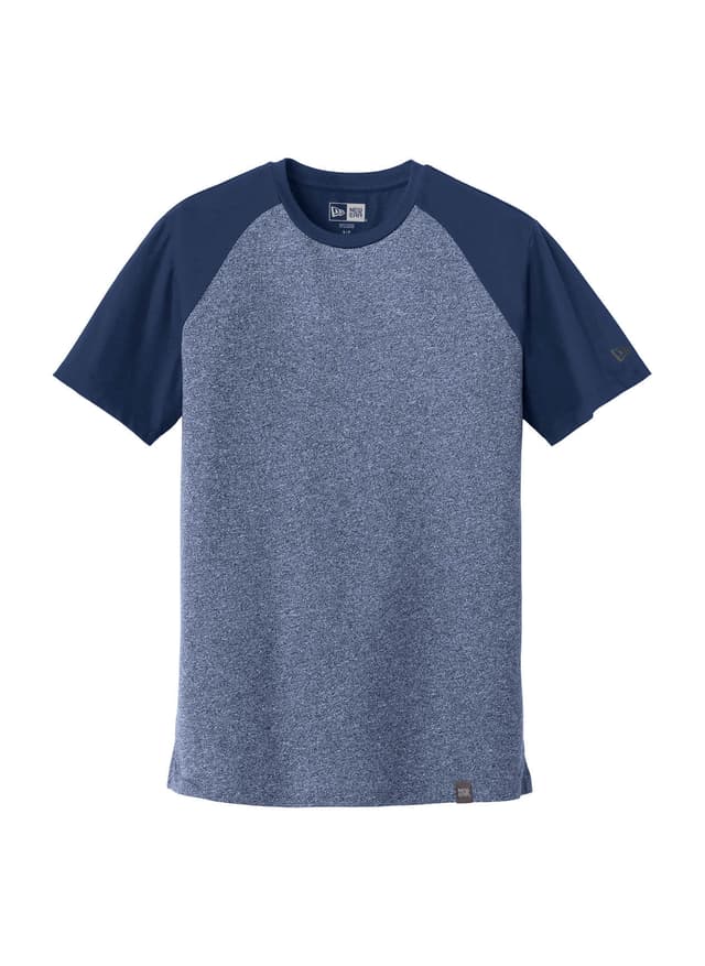 New Era Men's Heritage Blend Varsity T-Shirt - Blue 3XL