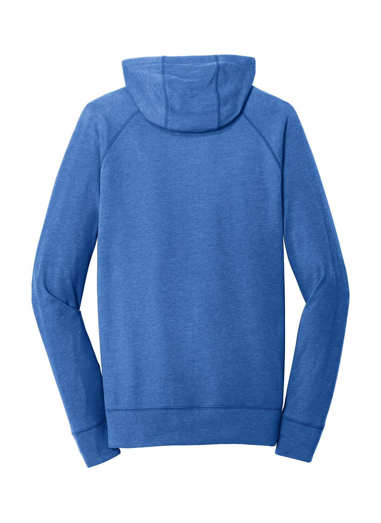 New Era Men's Sueded Cotton Blend Full-Zip Hoodie - Blue 3XL
