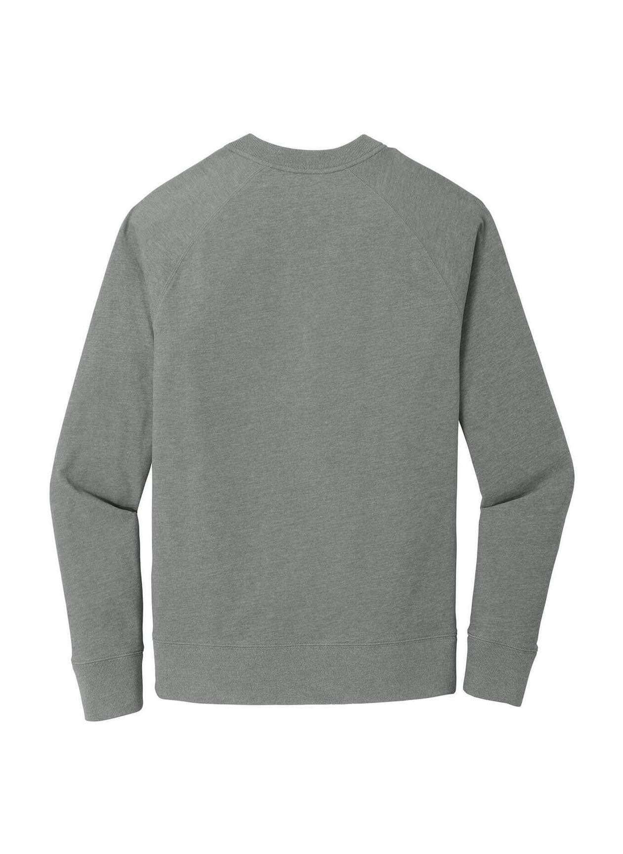 New Era Men's Sueded Cotton Blend Quarter-Zip - Light Grey 3XL