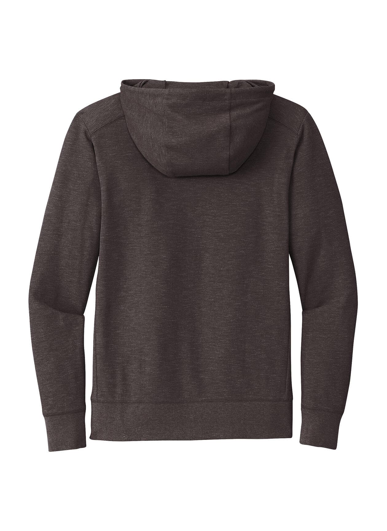 New Era Men's Thermal Full-Zip Hoodie - Black Heather (BHT) 3XL