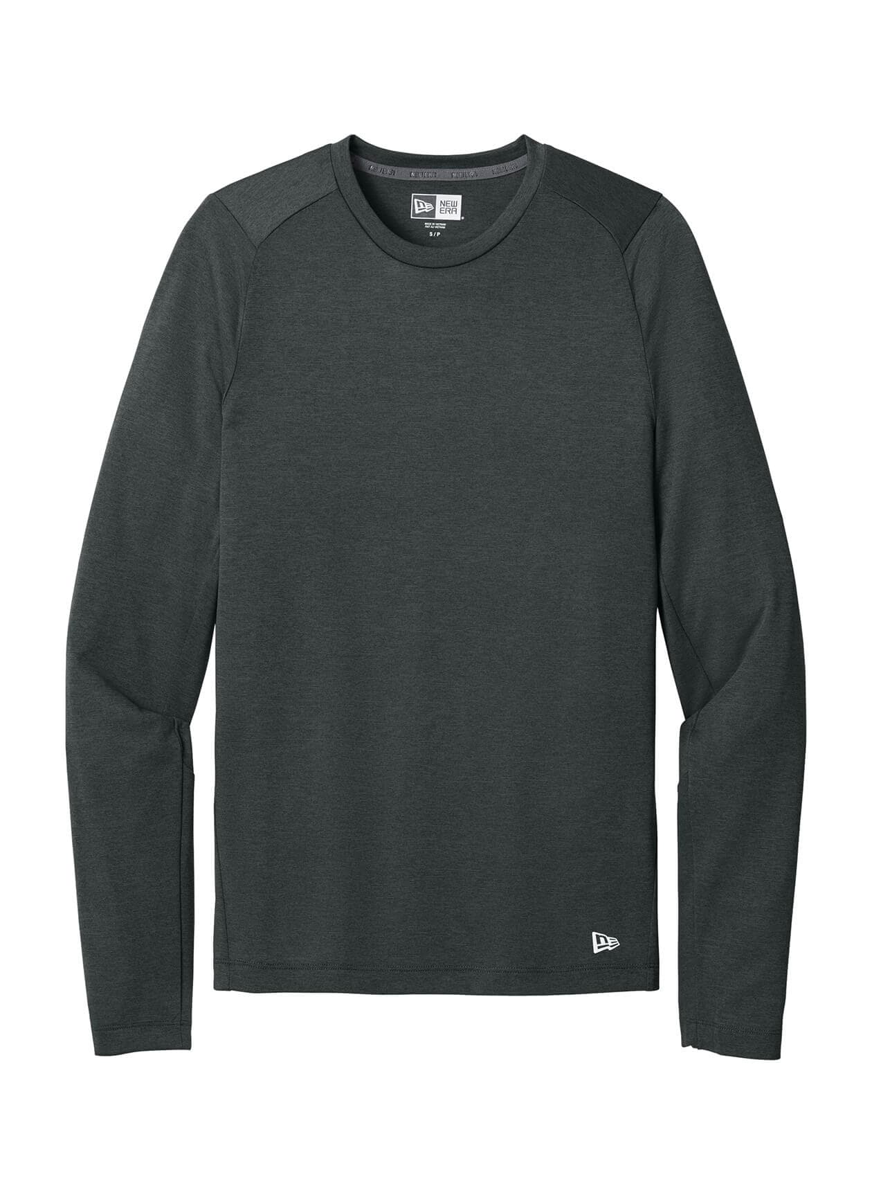 New Era Men's Series Performance Crew Long-Sleeve T-Shirt - Dark Grey 3XL