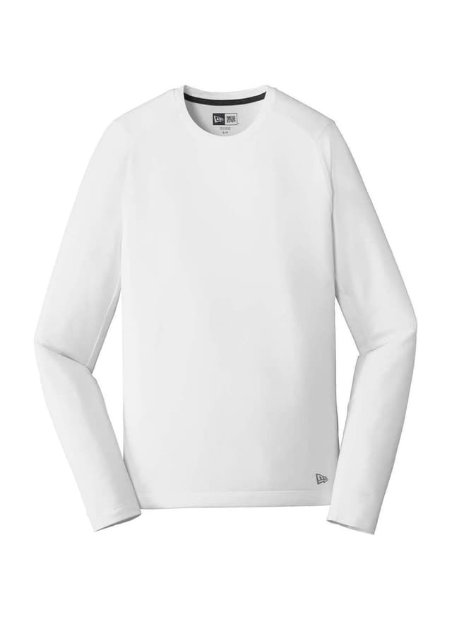 New Era Men's Series Performance Crew Long-Sleeve T-Shirt - White 3XL