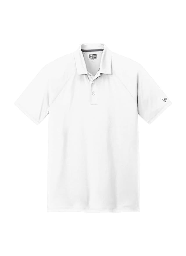 New Era Men's Power Polo - White 3XL