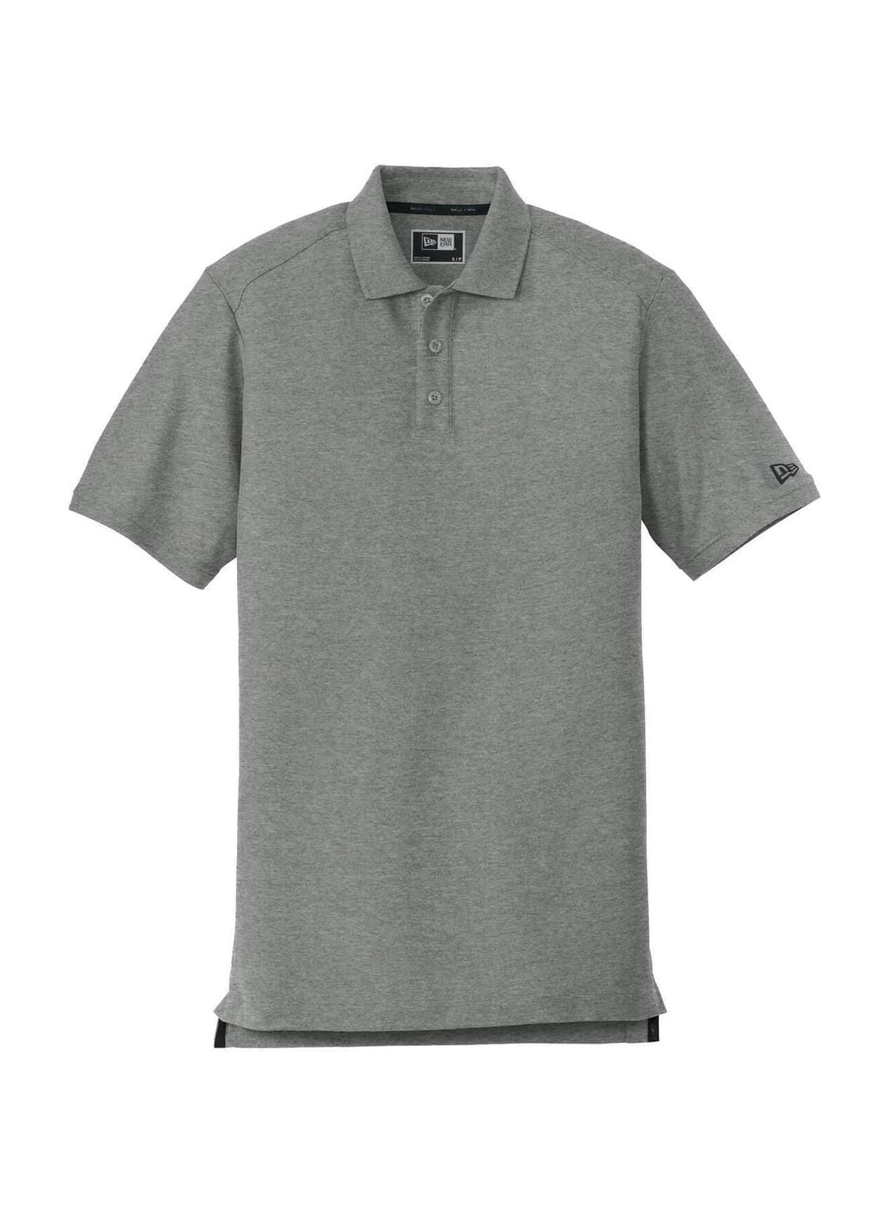 New Era Men's Venue Home Plate Polo - Light Grey 3XL