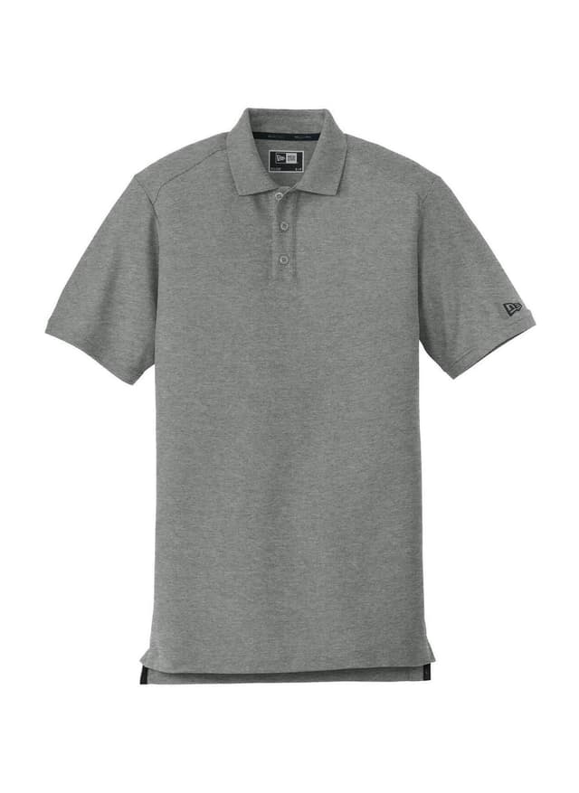 New Era Men's Venue Home Plate Polo - Light Grey 3XL