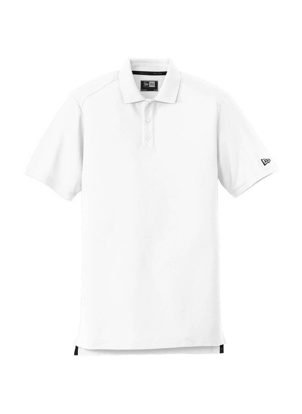 New Era Men's Venue Home Plate Polo - White 3XL
