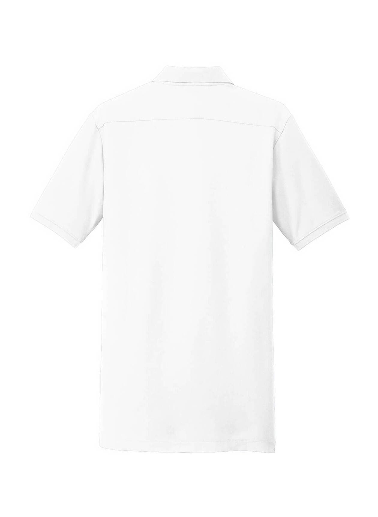 New Era Men's Venue Home Plate Polo - White 3XL