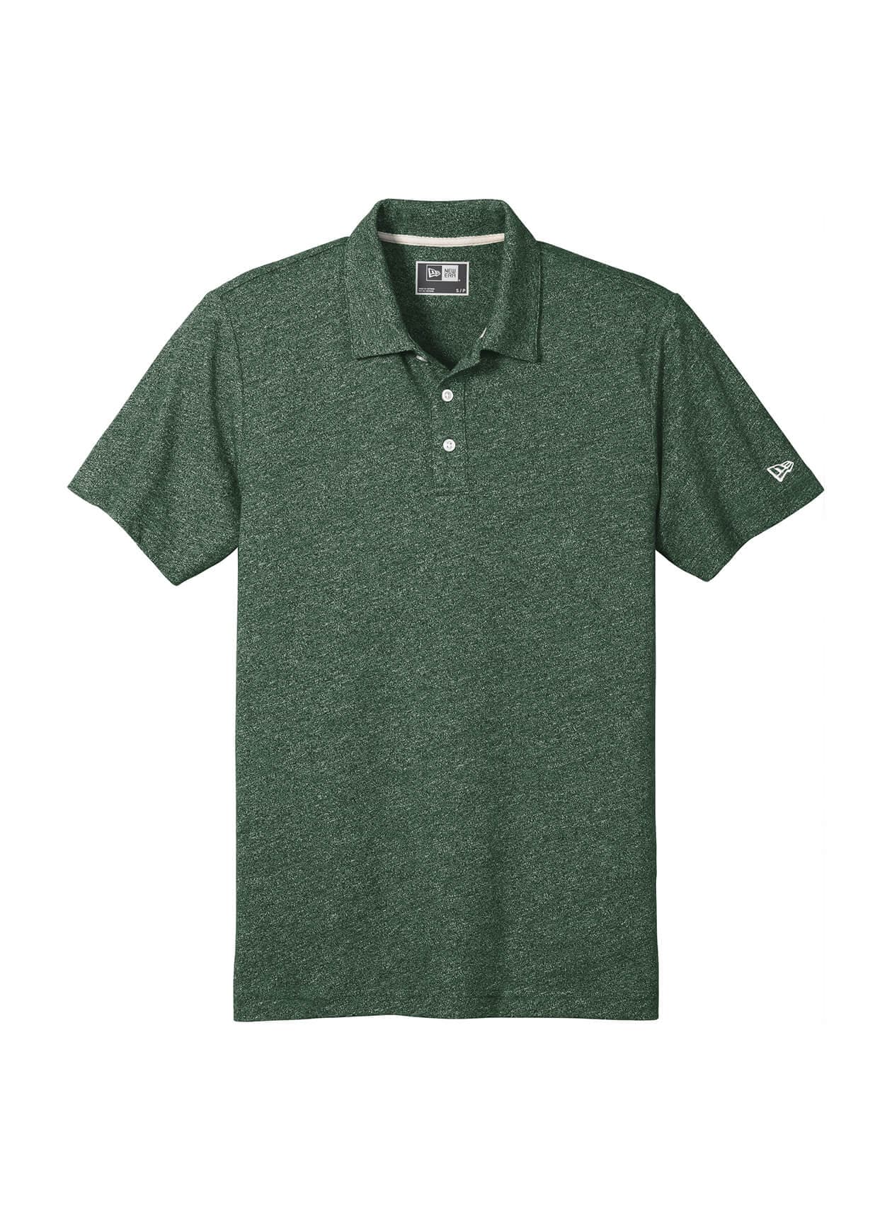 New Era Men's Slub Twist Polo - Green 3XL