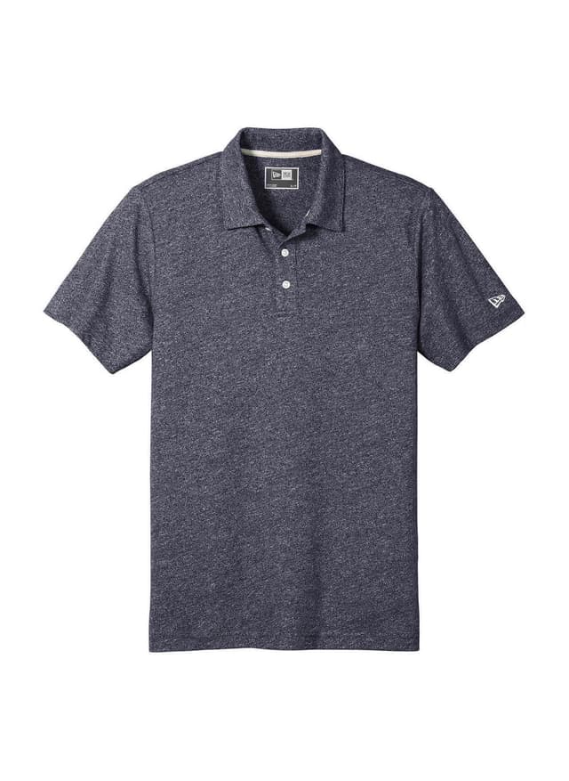 New Era Men's Slub Twist Polo - Navy 3XL