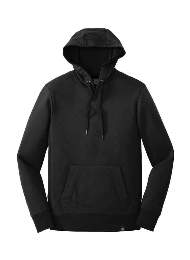 New Era Men's French Terry Pullover Hoodie - Black (BLK) 3XL